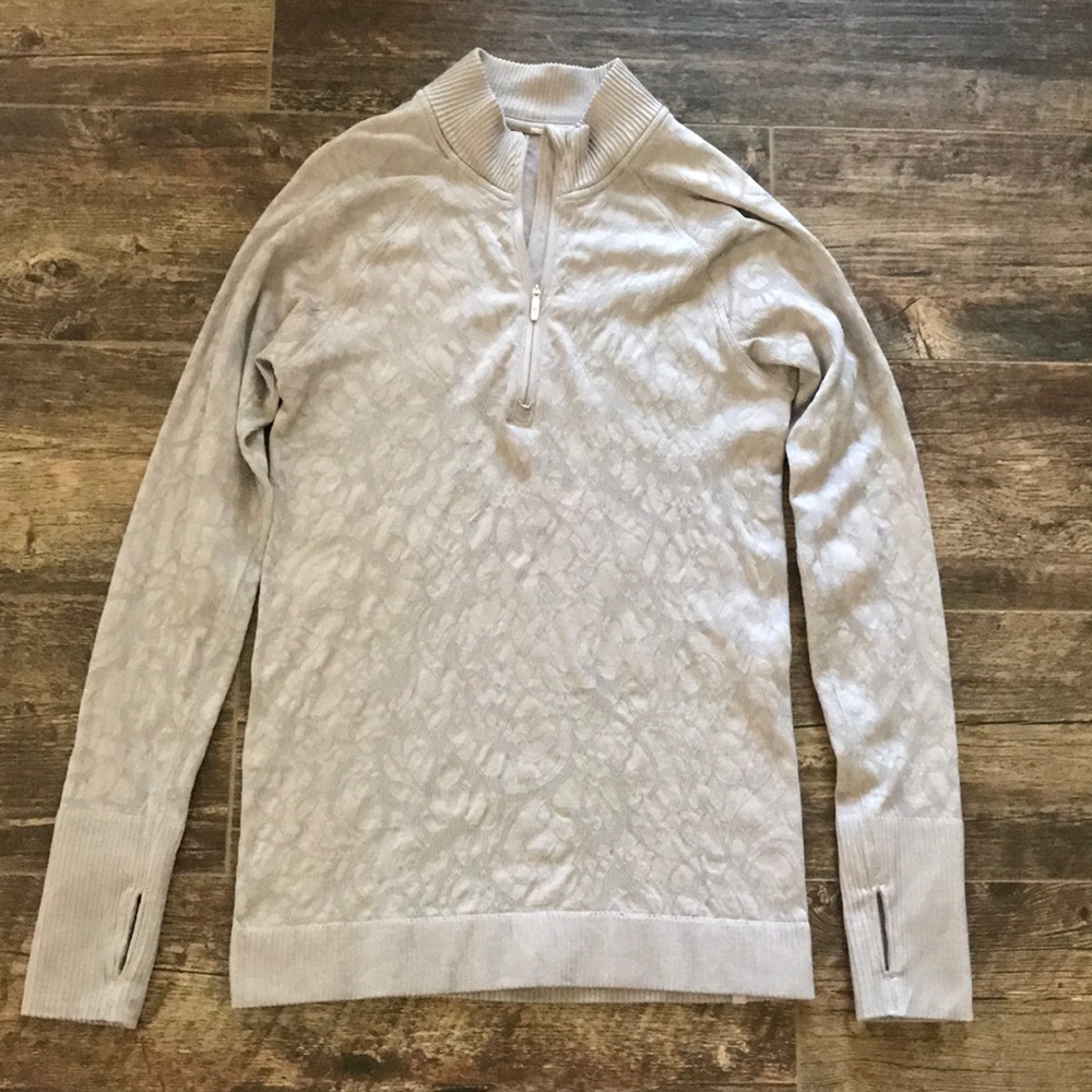 Lululemon Rest Less 1/2 Zip Size 10